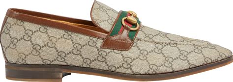 mocassino gucci beige|Gucci Paride Moccasin 'GG Supreme .